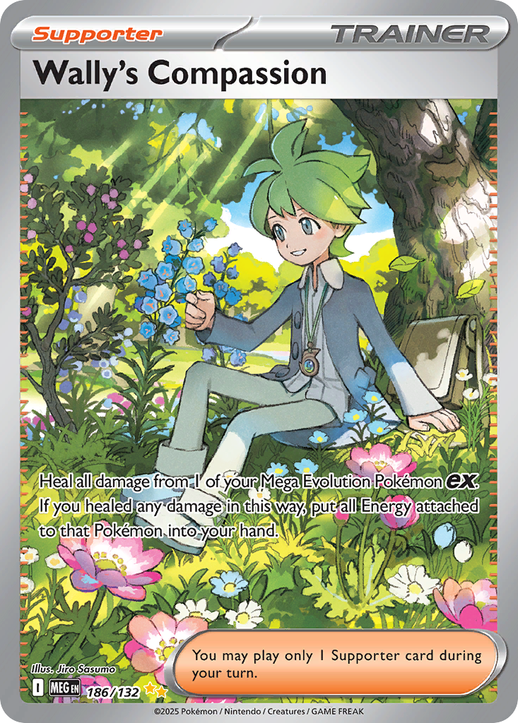 Wally's Compassion 186/132 Mega Evolution