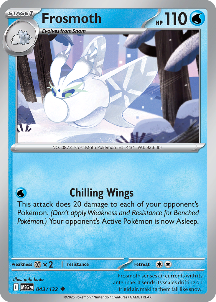 Frosmoth 043/132 Mega Evolution