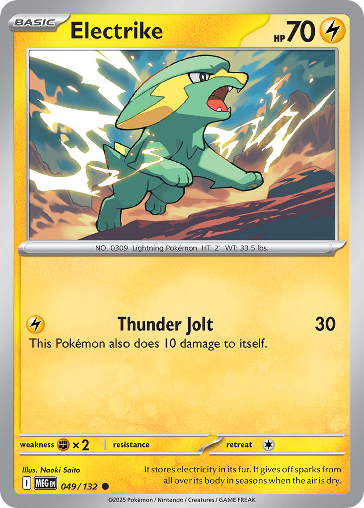 Electrike 049/132 Mega Evolution