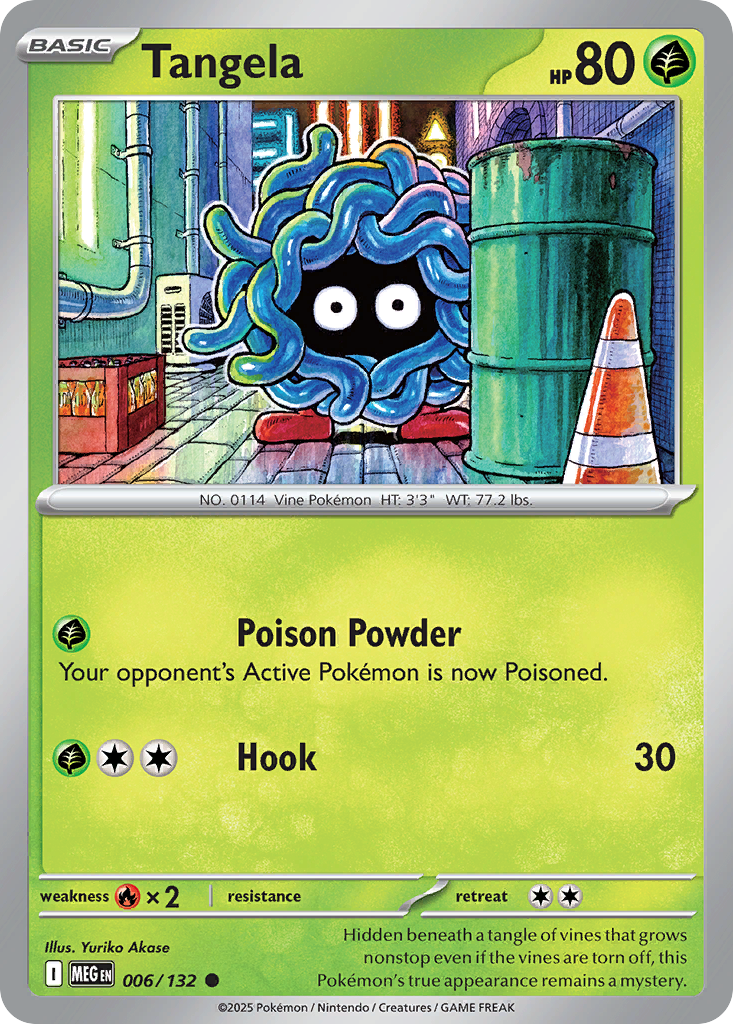 Tangela 006/132 Mega Evolution