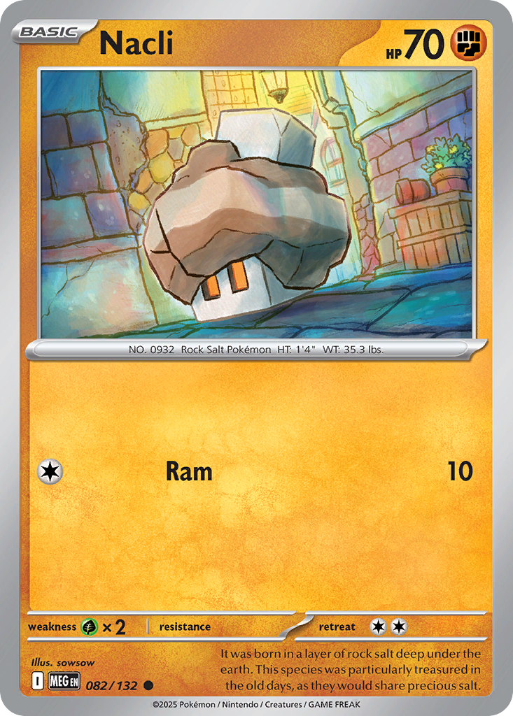 Nacli 082/132 Mega Evolution