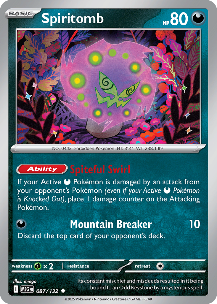 Spiritomb 087/132 Mega Evolution