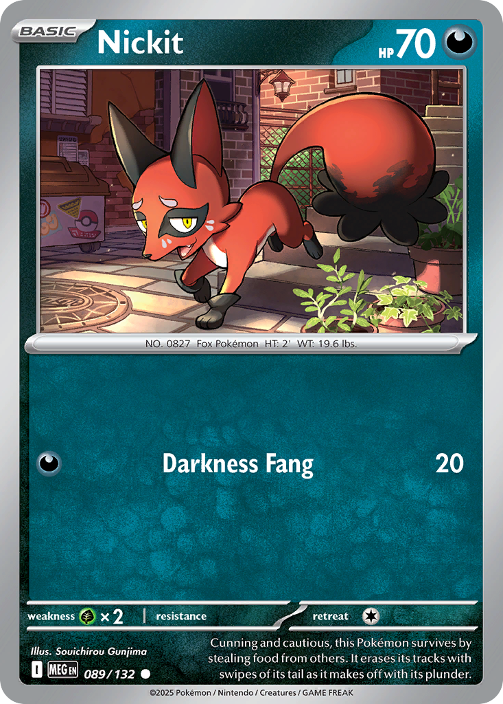 Nickit 089/132 Mega Evolution