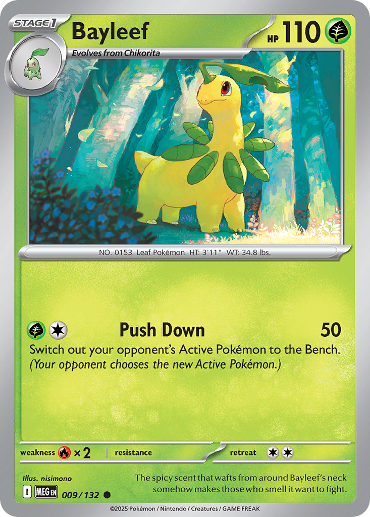 Bayleef 009/132 Mega Evolution