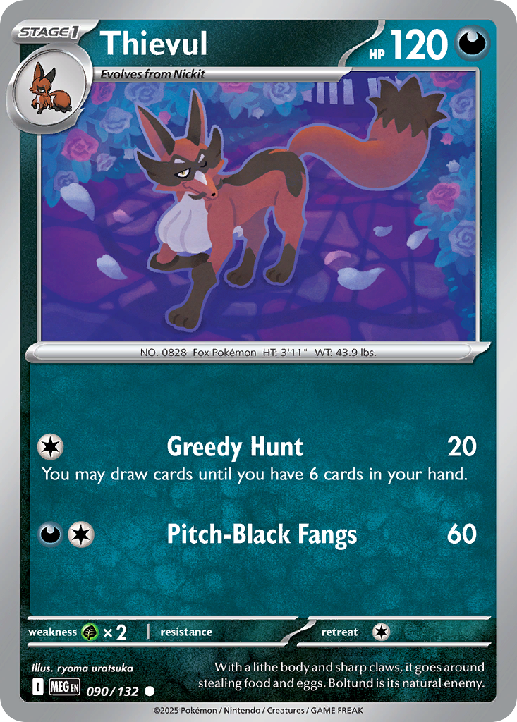 Thievul 090/132 Mega Evolution