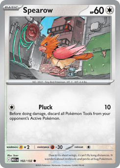 Spearow 102/132 Mega Evolution
