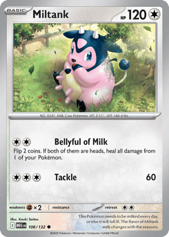 Miltank 106/132 Mega Evolution