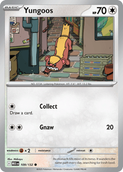 Yungoos 109/132 Mega Evolution