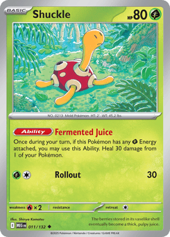 Shuckle 011/132 Mega Evolution