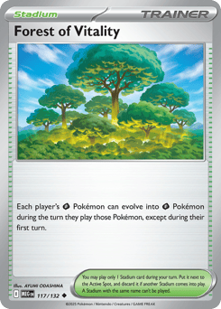 Forest of Vitality 117/132 Mega Evolution