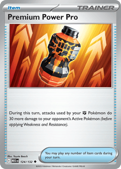 Premium Power Pro 124/132 Mega Evolution