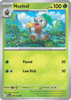 Nuzleaf 014/132 Mega Evolution