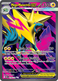 Mega Manectric ex 158/132 Mega Evolution