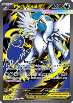 Mega Absol ex 161/132 Mega Evolution