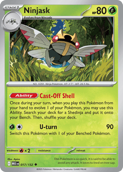 Ninjask 017/132 Mega Evolution