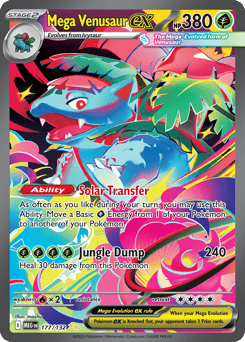 Mega Venusaur ex 177/132 Mega Evolution