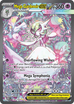 Mega Gardevoir ex 178/132 Mega Evolution