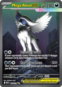 Mega Absol ex 180/132 Mega Evolution