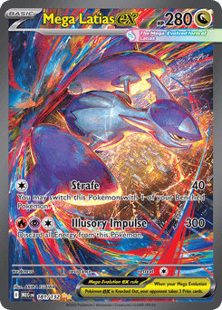 Mega Latias ex 181/132 Mega Evolution