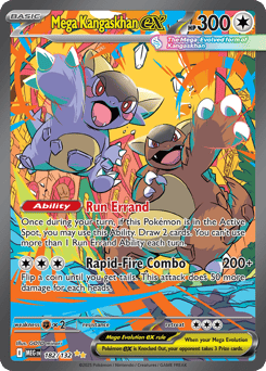 Mega Kangaskhan ex 182/132 Mega Evolution