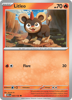Litleo 023/132 Mega Evolution