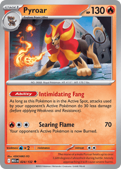 Pyroar 024/132 Mega Evolution