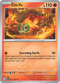 Chi-Yu 031/132 Mega Evolution