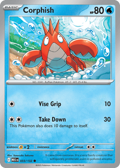 Corphish 033/132 Mega Evolution
