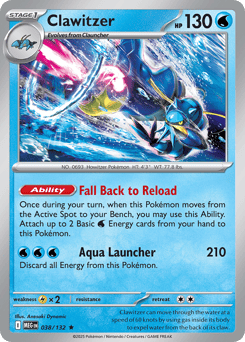 Clawitzer 038/132 Mega Evolution