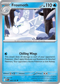 Frosmoth 043/132 Mega Evolution