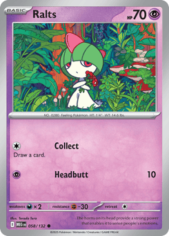 Ralts 058/132 Mega Evolution