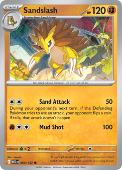Sandslash 069/132 Mega Evolution
