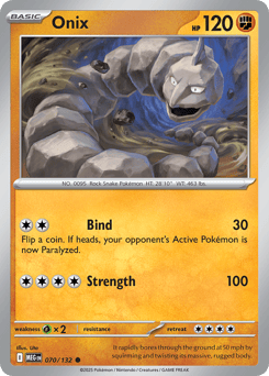 Onix 070/132 Mega Evolution