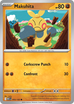 Makuhita 072/132 Mega Evolution