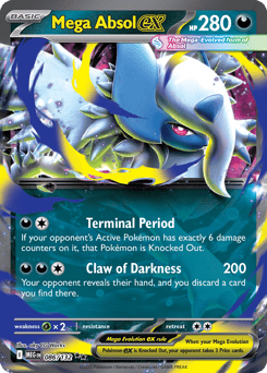 Mega Absol ex 086/132 Mega Evolution