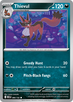 Thievul 090/132 Mega Evolution