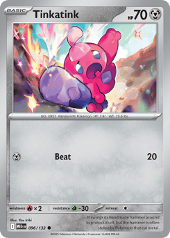 Tinkatink 096/132 Mega Evolution