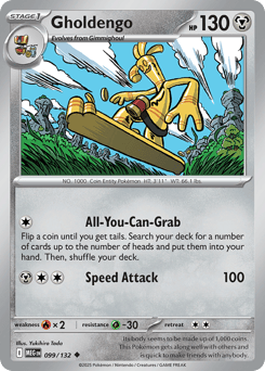 Gholdengo 099/132 Mega Evolution