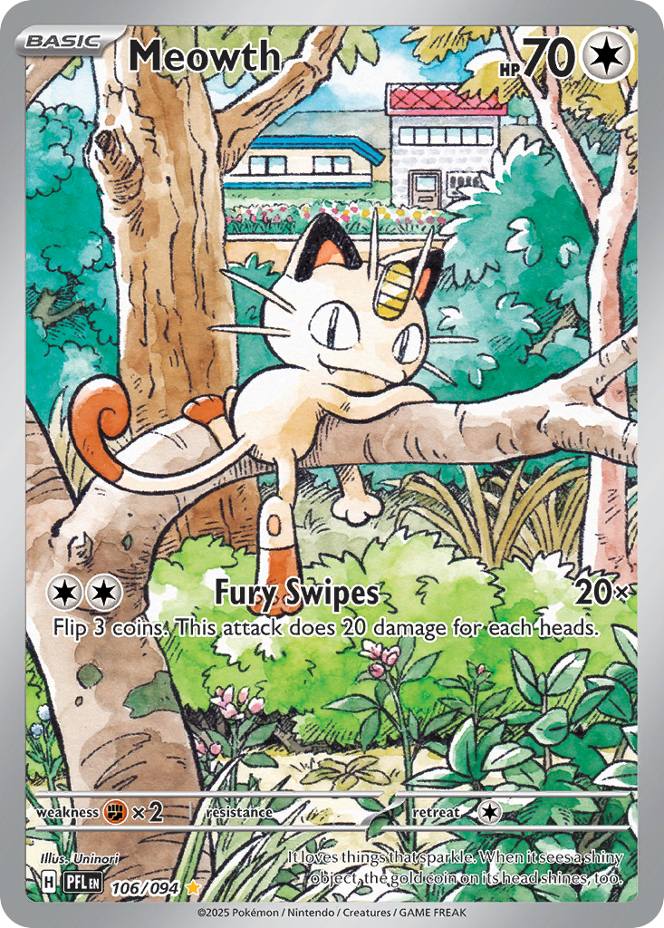 Meowth 106/094 Phantasmal Flames