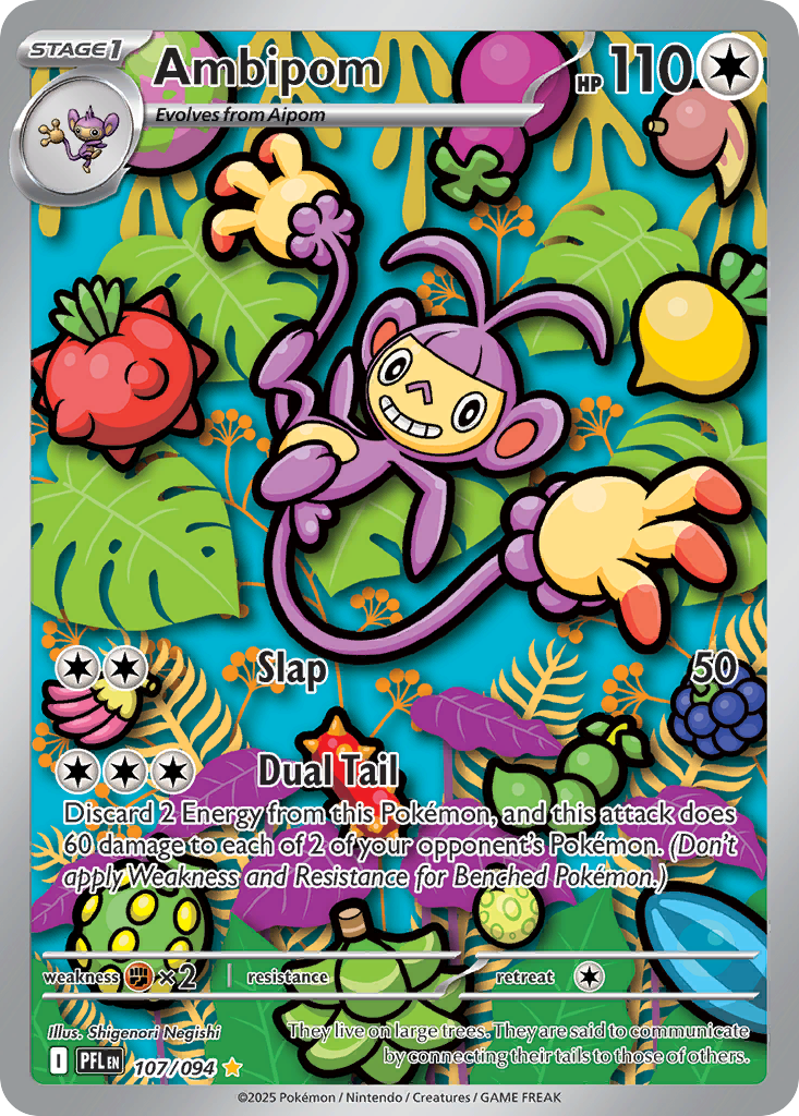 Ambipom 107/094 Phantasmal Flames