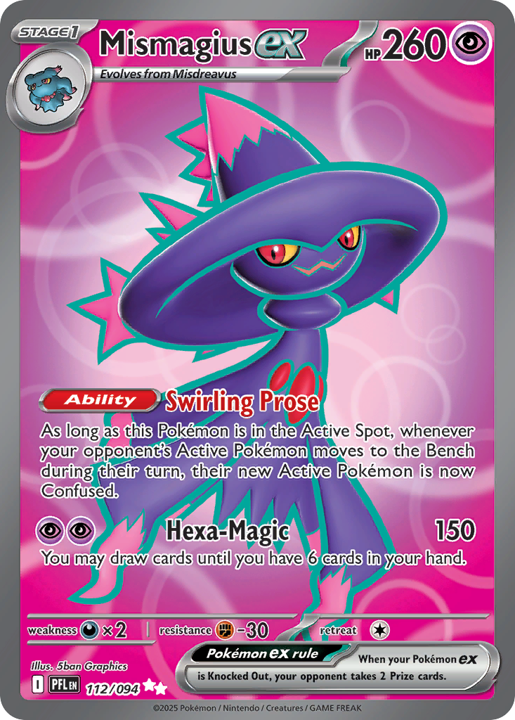 Mismagius ex 112/094 Phantasmal Flames