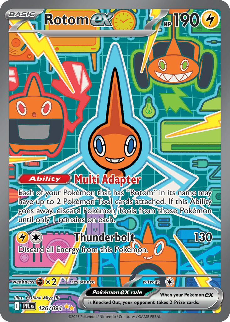 Rotom ex 126/094 Phantasmal Flames