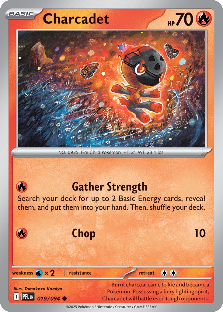 Charcadet 019/094 Phantasmal Flames