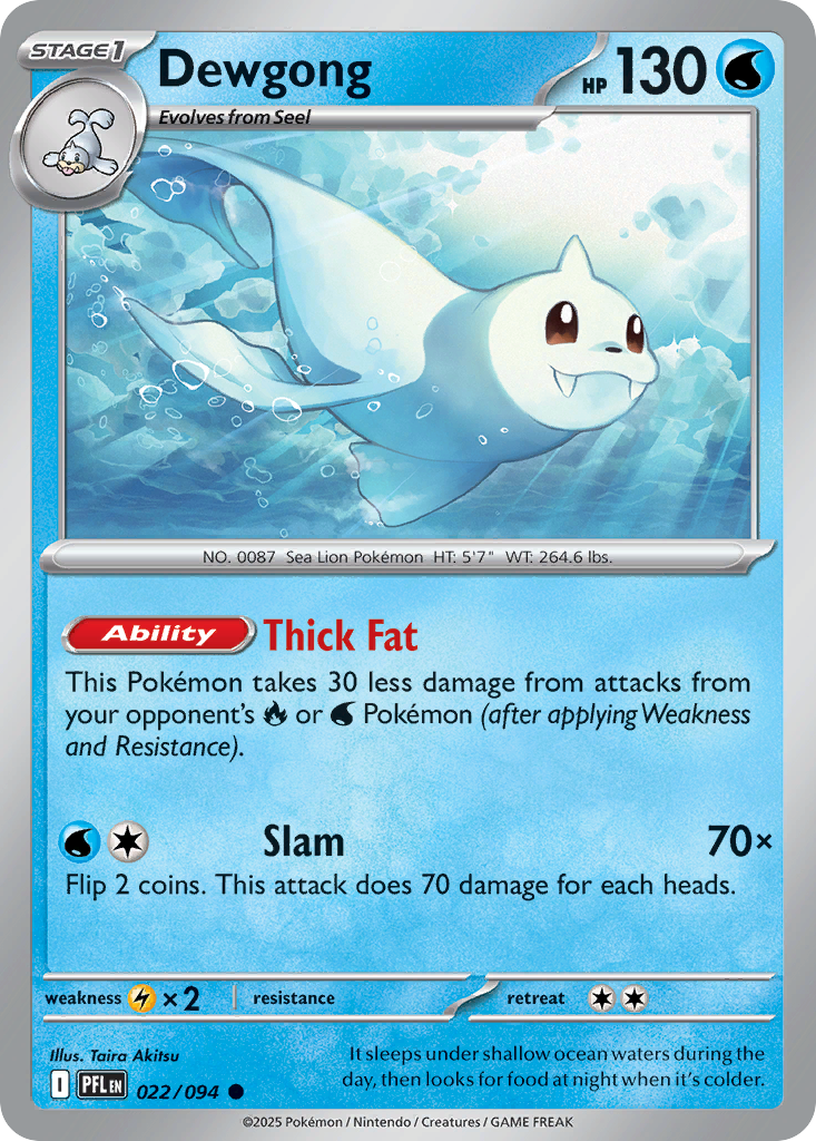 Dewgong 022/094 Phantasmal Flames