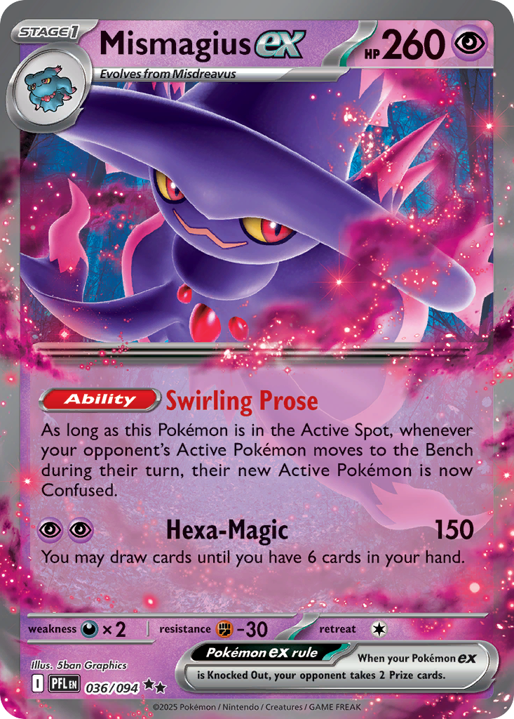 Mismagius ex 036/094 Phantasmal Flames