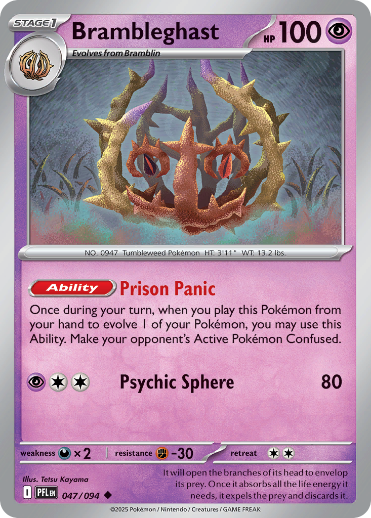 Brambleghast 047/094 Phantasmal Flames