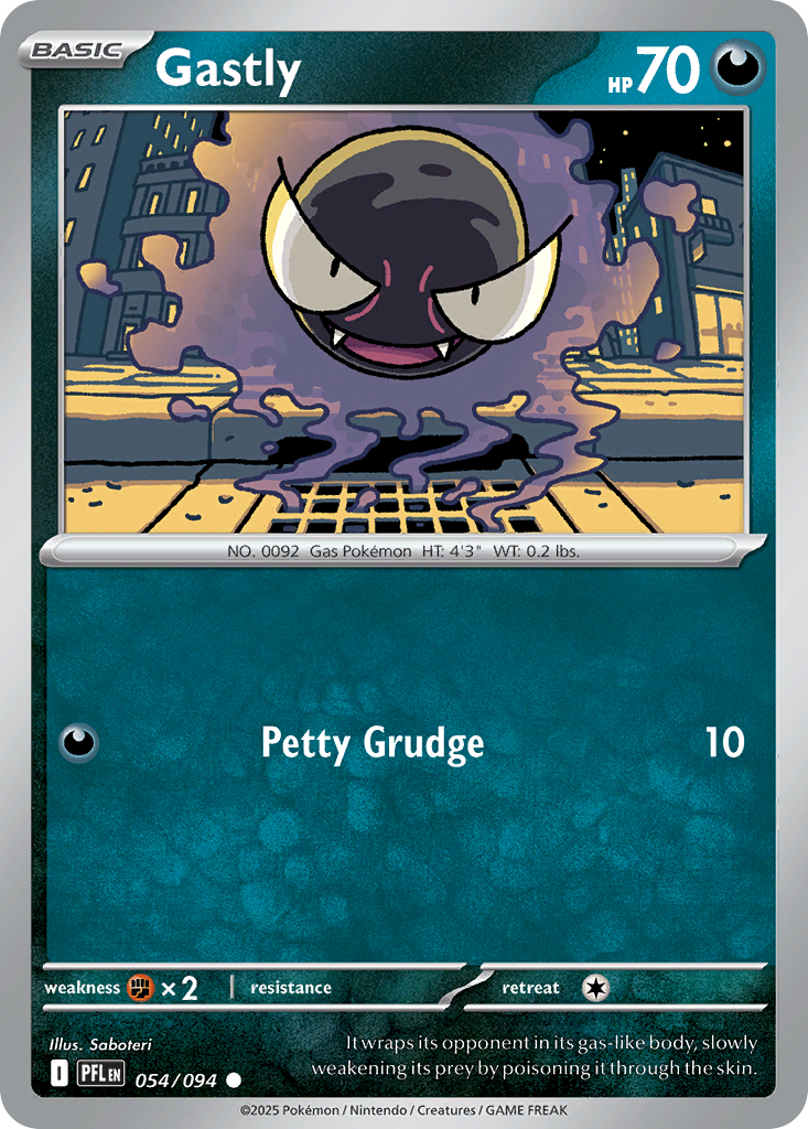 Gastly 054/094 Phantasmal Flames