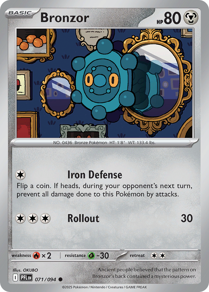 Bronzor 071/094 Phantasmal Flames