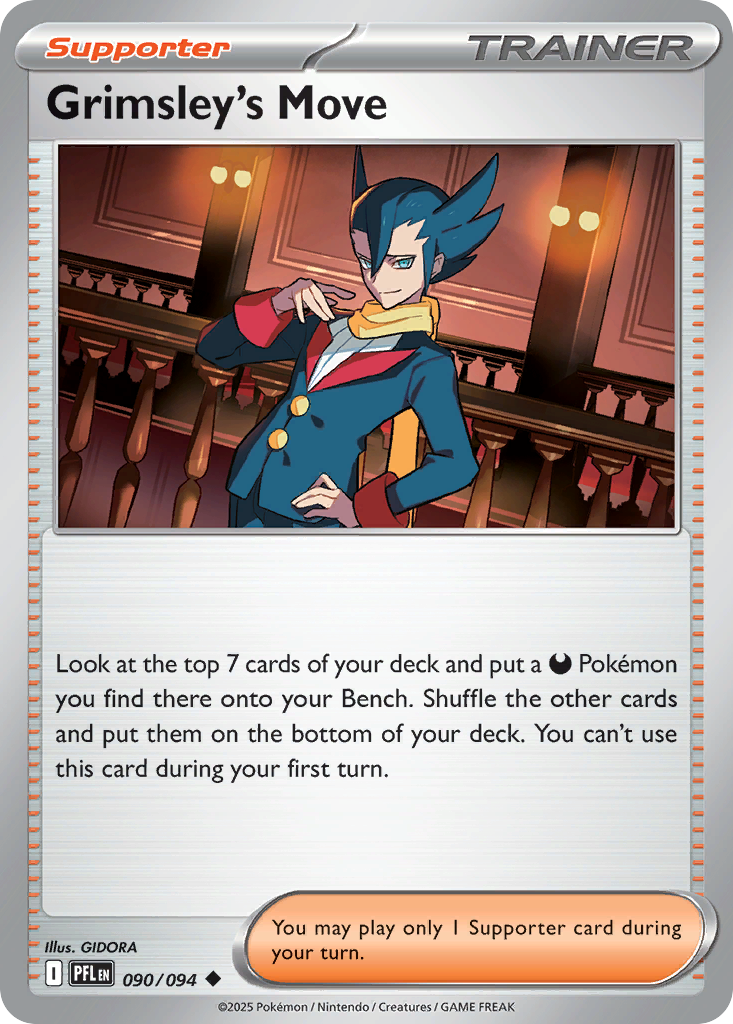 Grimsley's Move 090/094 Phantasmal Flames