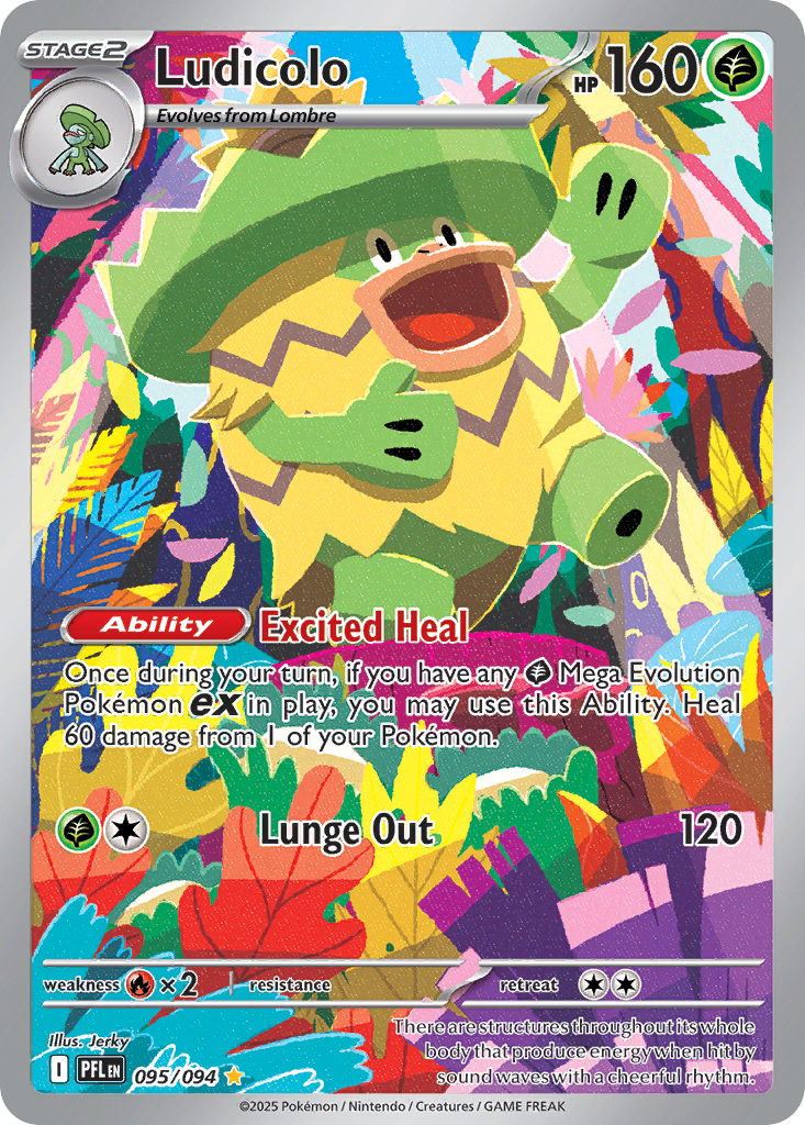 Ludicolo 095/094 Phantasmal Flames